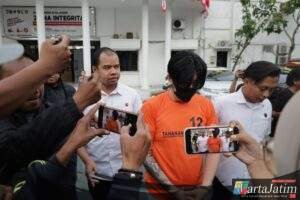 Peduli Kaum Rentan Polrestabes Surabaya Amankan Tersangka KDRT yang Sempat Viral di Medsos