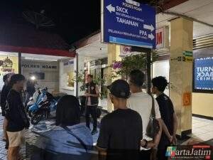 Respon Cepat Polres Ngawi Berhasil Amankan Sejumlah Remaja Konvoi Lempar Petasan