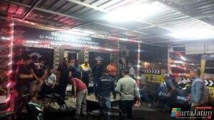 Warga dan Polres Pelabuhan Tanjungperak Kolaborasi Bentuk Pam Swakarsa Jaga Kamtibmas