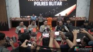Polisi Amankan 41 Orang Pasca Kerusuhan di Gedung DPRD Kabupaten Blitar 12 Orang Ditetapkan Tersangka
