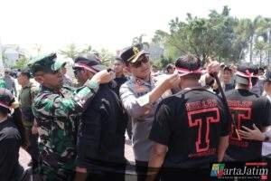Ribuan Pendekar dan Ormas di Magetan Siap Bantu Polisi Jaga Kamtibmas