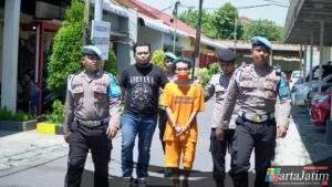 Polres Pasuruan Amankan Pelaku Pelempar Bom Molotov Pos Lantas Pandaan