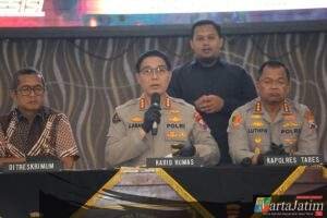 Polda Jatim Ungkap Fakta Kerusuhan di Surabaya Amankan 315 orang Tetapkan 33 Tersangka