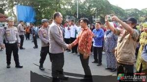 Berbagai Elemen Masyarakat Dukung Polresta Malang Kota Jaga Kondusifitas Tolak Anarkis