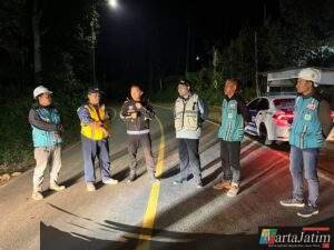 Jalur Gumitir Resmi Dibuka, Satlantas Polres Jember Himbau Pengendara Tetap Waspada dan Kedepankan Keselamatan