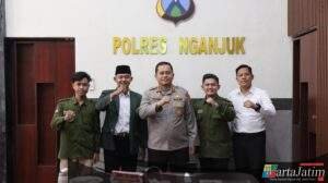 Kapolres Nganjuk Apresiasi BEM UPDN Pilih Jalan Dialog Sampaikan Aspirasi
