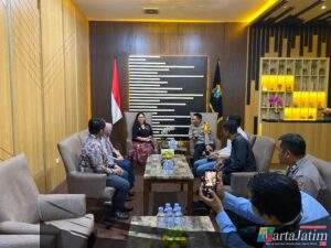 ​OJK Kediri Kunjungi Polres Kediri Kota, Pererat Sinergi Pemberantasan Kejahatan Keuangan