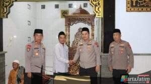 Safari Subuh, Kapolres Nganjuk Ajak Jamaah Gaungkan “Ayo Jogo Nganjuk”
