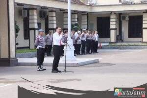 ​Kasat Reskrim Pimpin Apel Pagi, Tekankan Pentingnya Kepercayaan Publik dan Penanganan Provokator