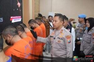 Dua Pekan Operasi Tumpas Narkoba Semeru 2025, Polres Kediri Ungkap 14 Kasus