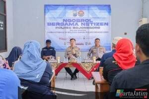 Literasi Digital Polres Bojonegoro Gandeng Warganet Jaga Kamtibmas