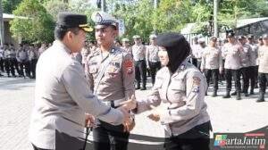 Kapolres Nganjuk Berangkatkan Anggota Umroh sebagai Bentuk Reward