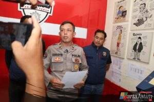 Polres Pelabuhan Tanjungperak Tetapkan 4 Remaja, Tersangka Tawuran di Jalan Kalilom Lor Surabaya
