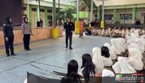 Gandeng Lembaga Pendidikan Polres Kediri Wujudkan Generasi Emas Tanpa Narkoba