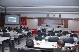 Perdalam Kompetensi Forensik Kepolisian, Bidlabfor Polda Jatim Gelar Coaching Clinic di Polres Situbondo
