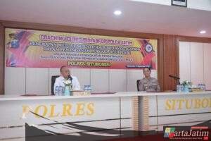 Perdalam Kompetensi Forensik Kepolisian, Bidlabfor Polda Jatim Gelar Coaching Clinic di Polres Situbondo