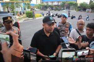 Polres Tuban Amankan dan Beri Pembinaan 39 Oknum Pesilat Konvoi di Jalan Raya