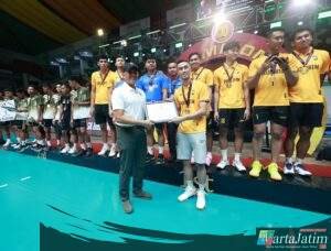 Tim Putra Bhayangkara Presisi Juara I di Open Tournament Bola Voli Piala Panglima TNI Tahun 2025