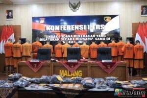 Polres Malang Tetapkan 21 Tersangka Perusakan Kantor Polisi, 6 Diantaranya ABH