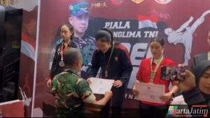Polwan Polresta Sidoarjo Raih Juara I Kejuaraan Karate Piala Panglima TNI 2025