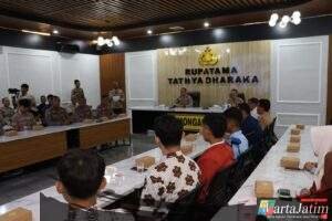 Jogo Jatim Polres Lamongan Rekrut Pelajar Jadi Duta Kamtibmas