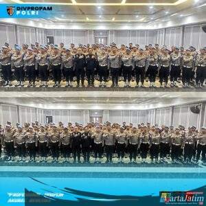 Kunjungan Danpuspomal ke Divpropam Polri, Pererat Sinergi dan Kebersamaan