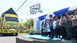 Kapolda Jatim dan Forkopimda Panen Raya Jagung Kuartal III Banyuwangi Surplus Pangan 4 kali Lipat