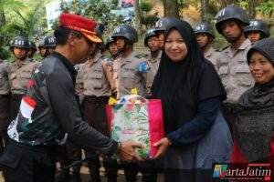 Hari Kedua Outbound Siswa Diktukba SPN Polda Jatim Asah Keterampilan Taktik Hingga Bersosial Empati
