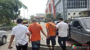 Komitmen Berantas Narkoba Polres Gresik Amankan Dua Tersangka Pengedar Sita Sabu 84 Gram