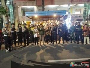 Tingkatkan Keamanan Wilayah Polres Kediri Kota Gelar Patroli Skala Besar
