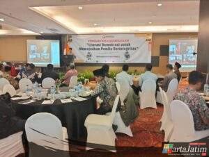Bawaslu Kabupaten Kediri Gelar Penguatan Kelembagaan Wujudkan Pemilu Berintegritas
