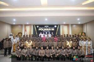 Polres Kediri Gelar Tasyakuran HUT ke-77 Polwan RI