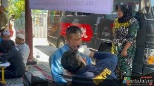 Dokkes Polda Jatim Lakukan Pengumpulan DNA Keluarga Korban di Ponpes Al Khoziny