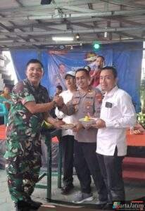 Polsek Krian Hadiri Peringatan HUT TNI ke-80 di Koramil Krian