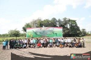 Dukung Swasembada Pangan, Polres Kediri Tanam Jagung Serentak Kuartal IV