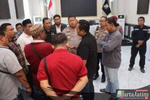Polres Pasuruan Fasilitasi Audensi Kelompok Warga Tegaskan Komitmen Penegakkan Hukum dan Dialog