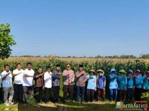 Kapolres Nganjuk Jaring Aspirasi untuk Penguatan Harkamtibmas dan Program “Desa Tangguh Pangan” di Banjaranyar