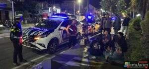 Polres Kediri Gelar KRYD, Fokus Tekan Balap Liar dan Kejahatan Jalanan