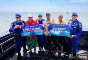 Ditpolairud Polda Jatim Kampanyekan Laut Sehat Nelayan Kuat