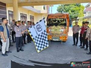 Polres Situbondo Kirim 20 Ton Jagung ke Bulog Bondowoso, Dukung Penyerapan Hasil Panen Petani