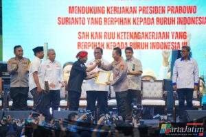 Dukung Program Pemerintah, Kapolri: Buruh dan Polri Bersinergi Jaga Stabilitas Kamtibmas