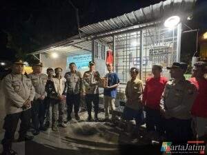 Polres Kediri Kota Sosialisasikan Program Unggulan Dirbinmas Polda Jatim “SATKAMLING SIAP” di Kelurahan Kaliombo