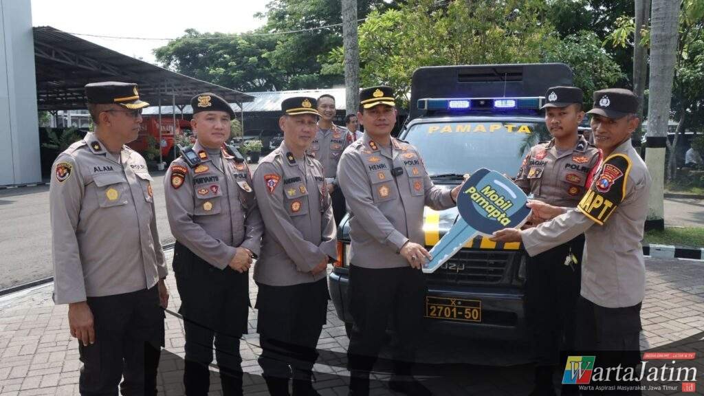 Kapolres Nganjuk Pimpin Apel Launching Pamapta, Tegaskan Semangat Baru Polri yang Proaktif, Humanis, dan Bertanggung Jawab