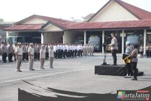 Awali Pekan, Kapolres Kediri Serahkan SK P3K dan Tekankan 5 Fokus Transformasi Polri