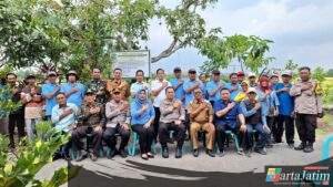 Perkuat Silaturahmi, Polres Nganjuk Bersama Forkopimcam Wilangan Gelar Kamtibmas di Desa Ngadipiro
