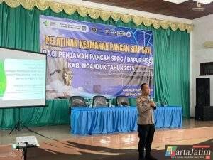 Kapolres Nganjuk Dukung Pelatihan Keamanan Pangan Siap Saji bagi Penjamah Pangan
