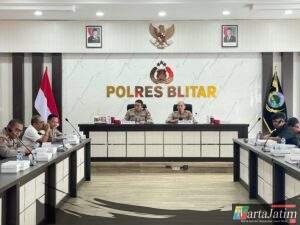 Cegah Tindak Kejahatan Polres Blitar Laksanakan Operasi Sikat Semeru 2025