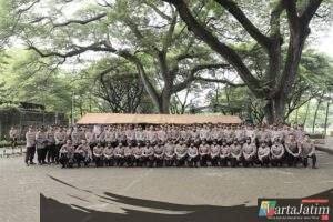 Kapolres Kediri Kota Tekankan Pentingnya Latihan Dalmas yang Serius dan Terencana