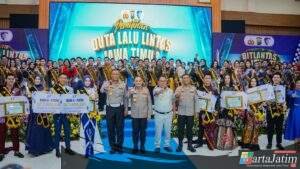 Ditlantas Polda Jatim Gelar Pemilihan Duta Lalu Lintas Sebagai Pelopor Tertib Berlalulintas