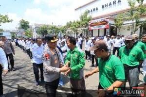 Kapolrestabes Surabaya Tegaskan Komitmen Polri Dukung Hak Pekerja